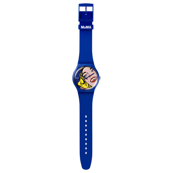 Orologio Swatch Collezione MOMA Girl by Roy, Lichtenstein