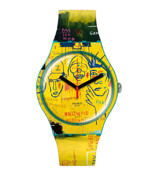 Orologio Swatch Hollywood africans by JM Basquiat