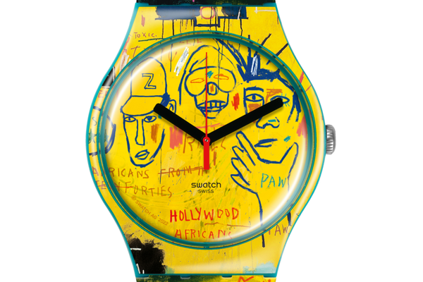 Orologio Swatch Hollywood africans by JM Basquiat