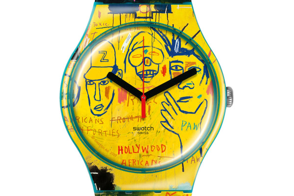 Orologio Swatch Hollywood africans by JM Basquiat