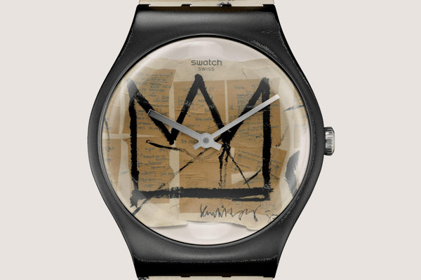 Orologio Swatch untitled by jean michel basquiat