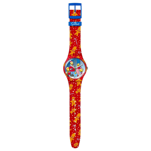 Orologio Swatch Wondrous winter wonderland - The Simpsons Collection