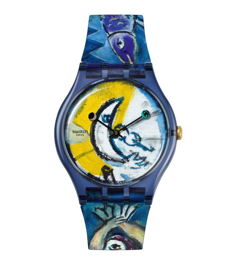 Orologio Swatch X Tate Gallery -  Chagall's blue circus